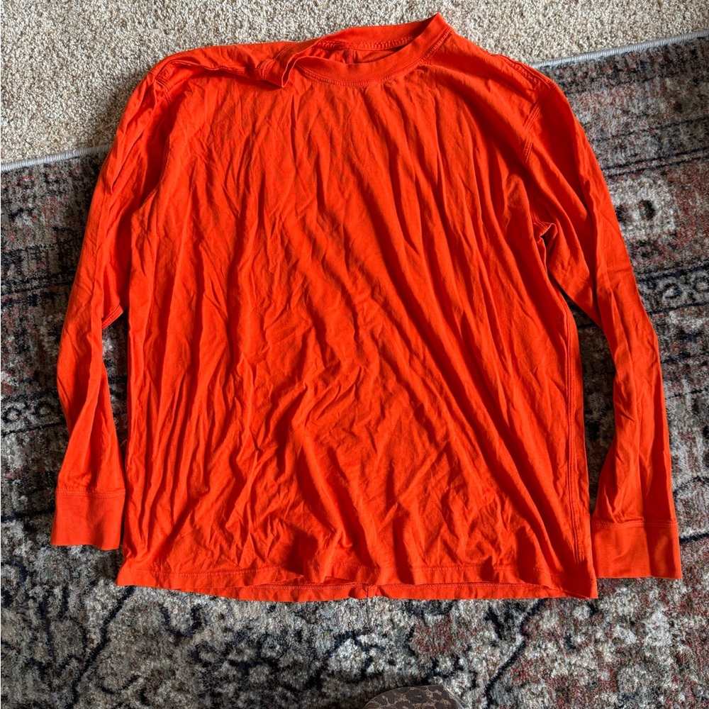 Lululemon all yours cotton long sleeve tee